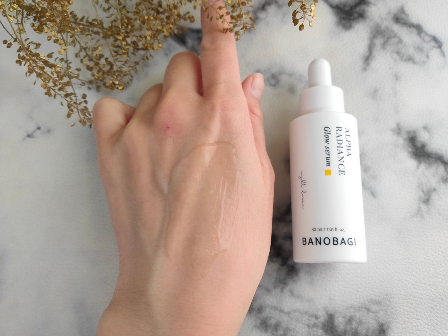 アルファラディアンスグローセラム/BANOBAGI/美容液を使ったクチコミ(6枚目)