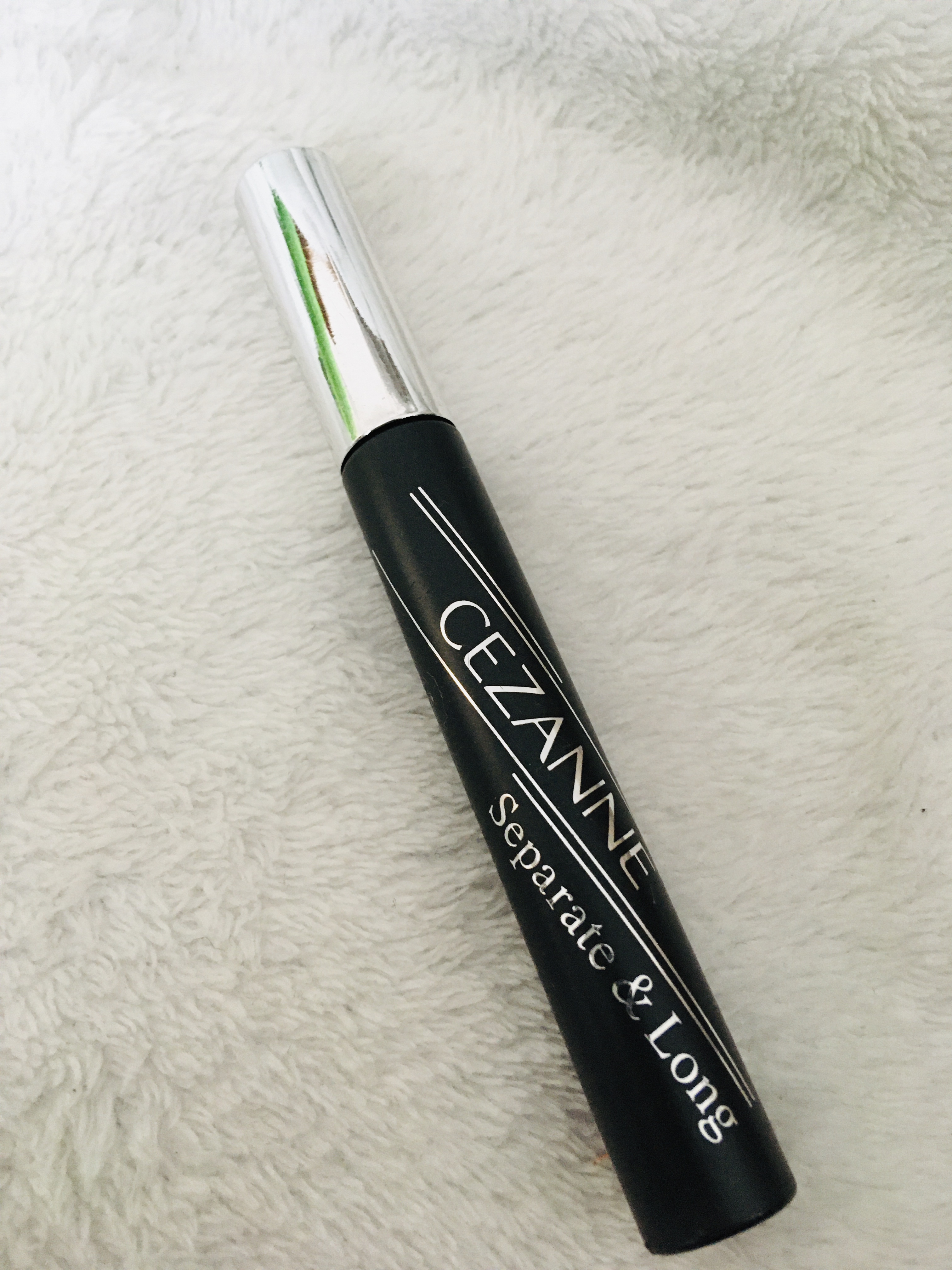 セパレートロングマスカラ ブラック/CEZANNE/マスカラを使ったクチコミ（1枚目）