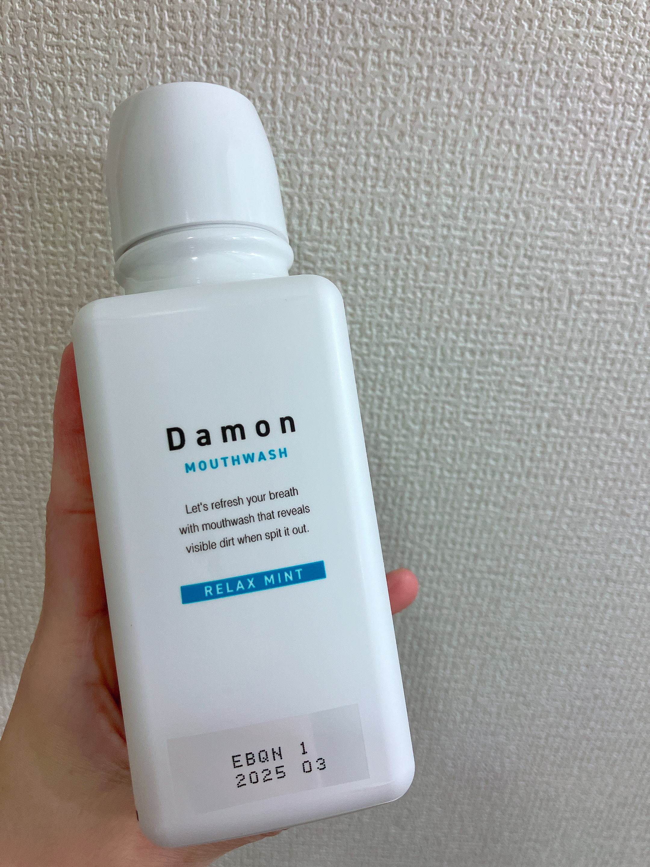 ダモン リラックスミント/Damon/マウスウォッシュ・スプレーを使ったクチコミ（2枚目）