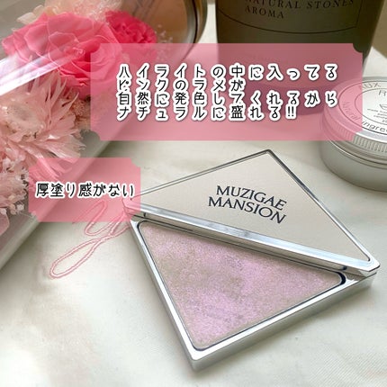 フィッティングハイライター/MUZIGAE MANSION/パウダーハイライトを使ったクチコミ(2枚目)
