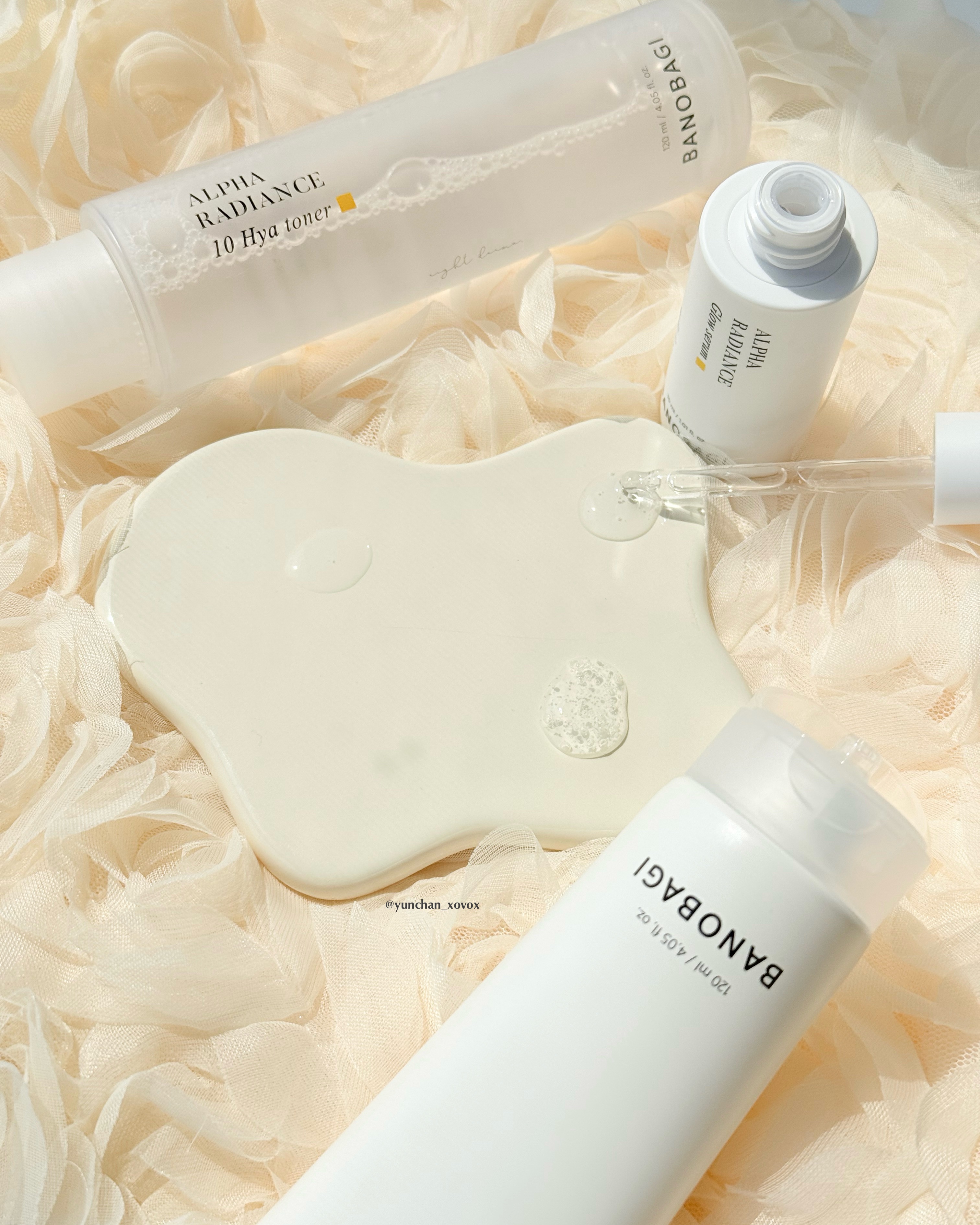 アルファラディアンスグローセラム/BANOBAGI/美容液を使ったクチコミ（3枚目）