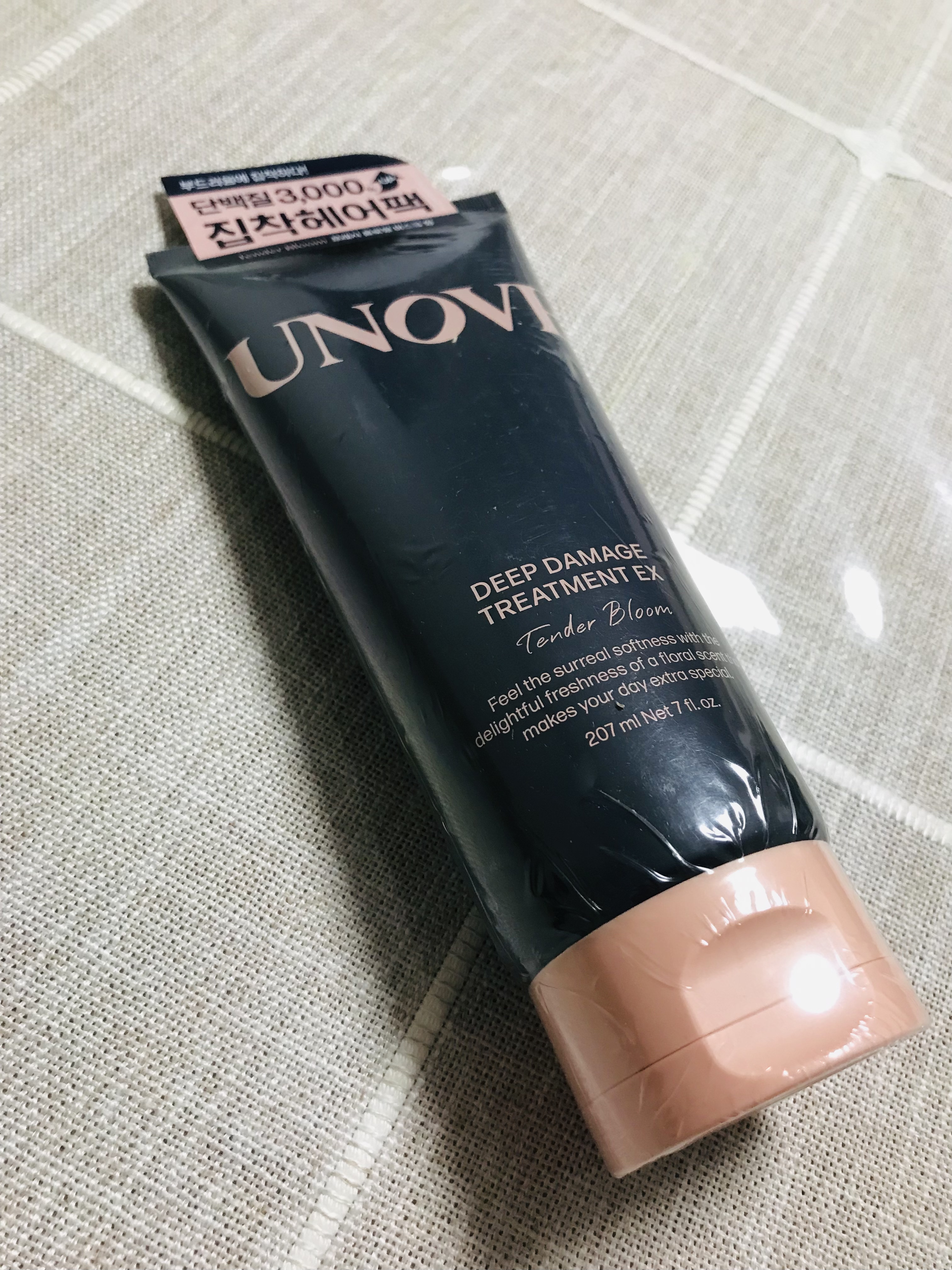 ディープダメージトリートメントEX/UNOVE/洗い流すヘアトリートメントを使ったクチコミ（1枚目）