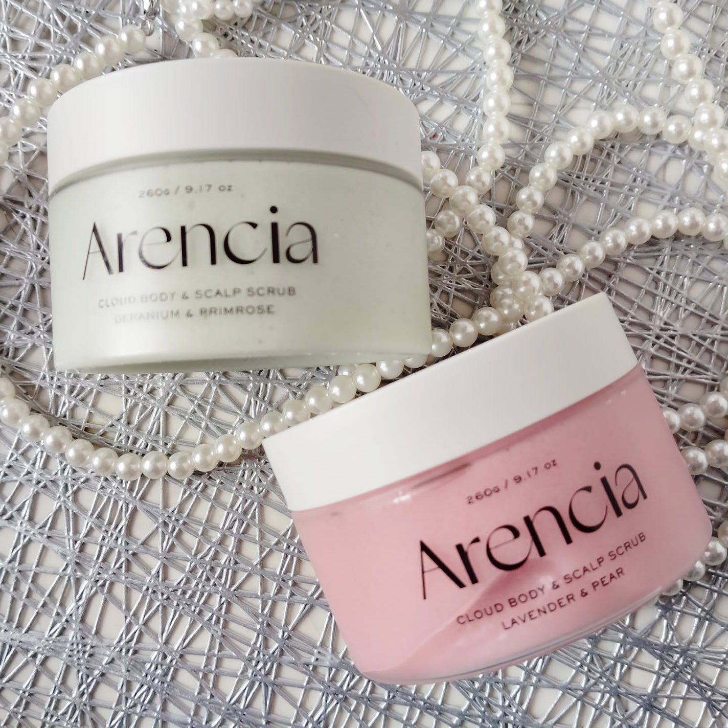 フレッシュクラウドスクラブ ラベンダー&ペア/アレンシア/ボディスクラブを使ったクチコミ(1枚目)