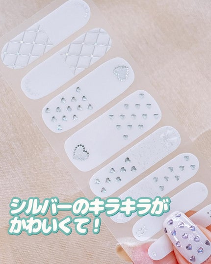 推し活ジェルネイルシール/DAISO/ネイルシールを使ったクチコミ(6枚目)