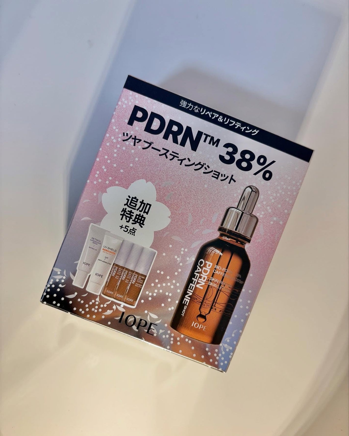 PDRNカフェインショット/IOPE/美容液を使ったクチコミ(3枚目)