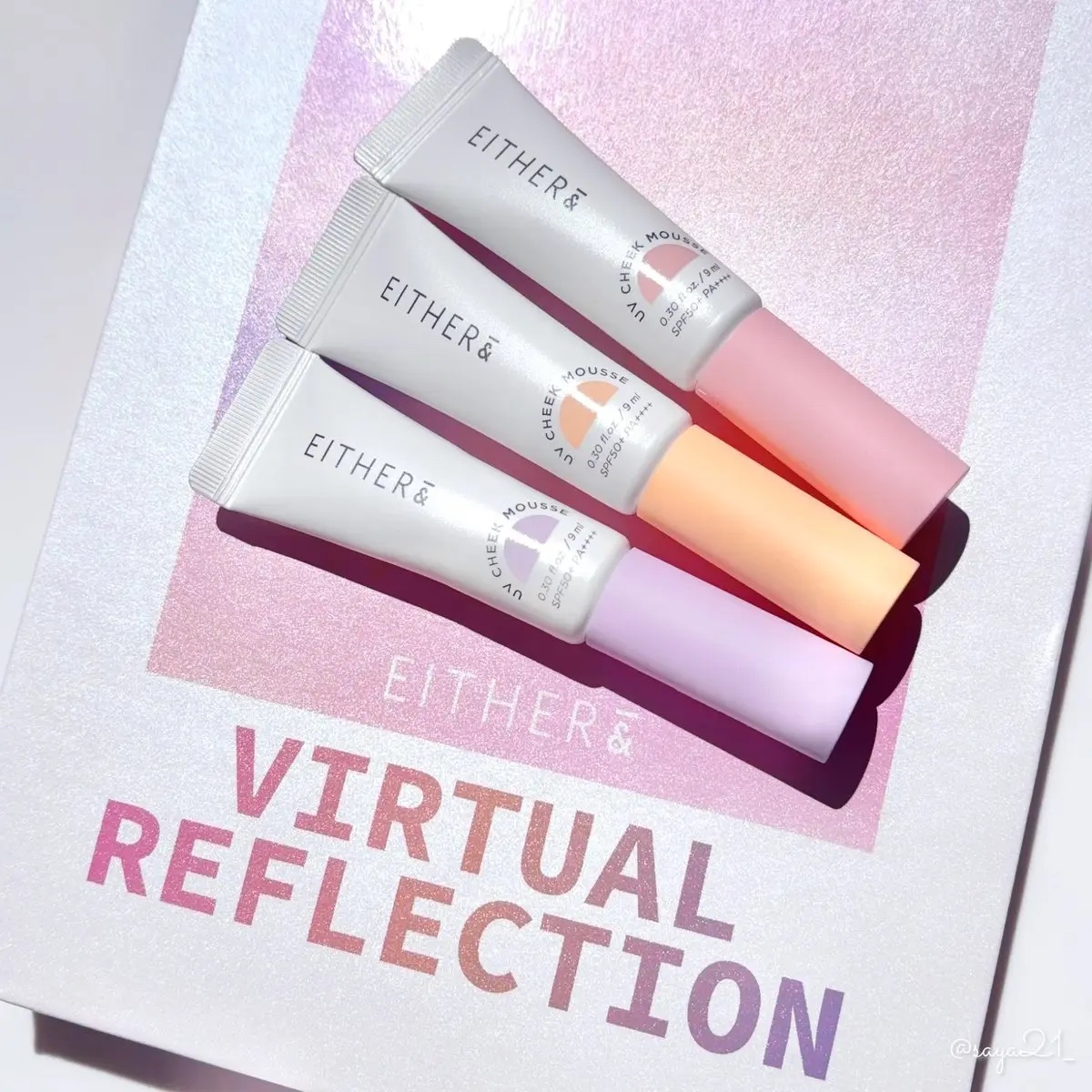 UVチークムース/EITHER＆/ジェル・クリームチークを使ったクチコミ（1枚目）