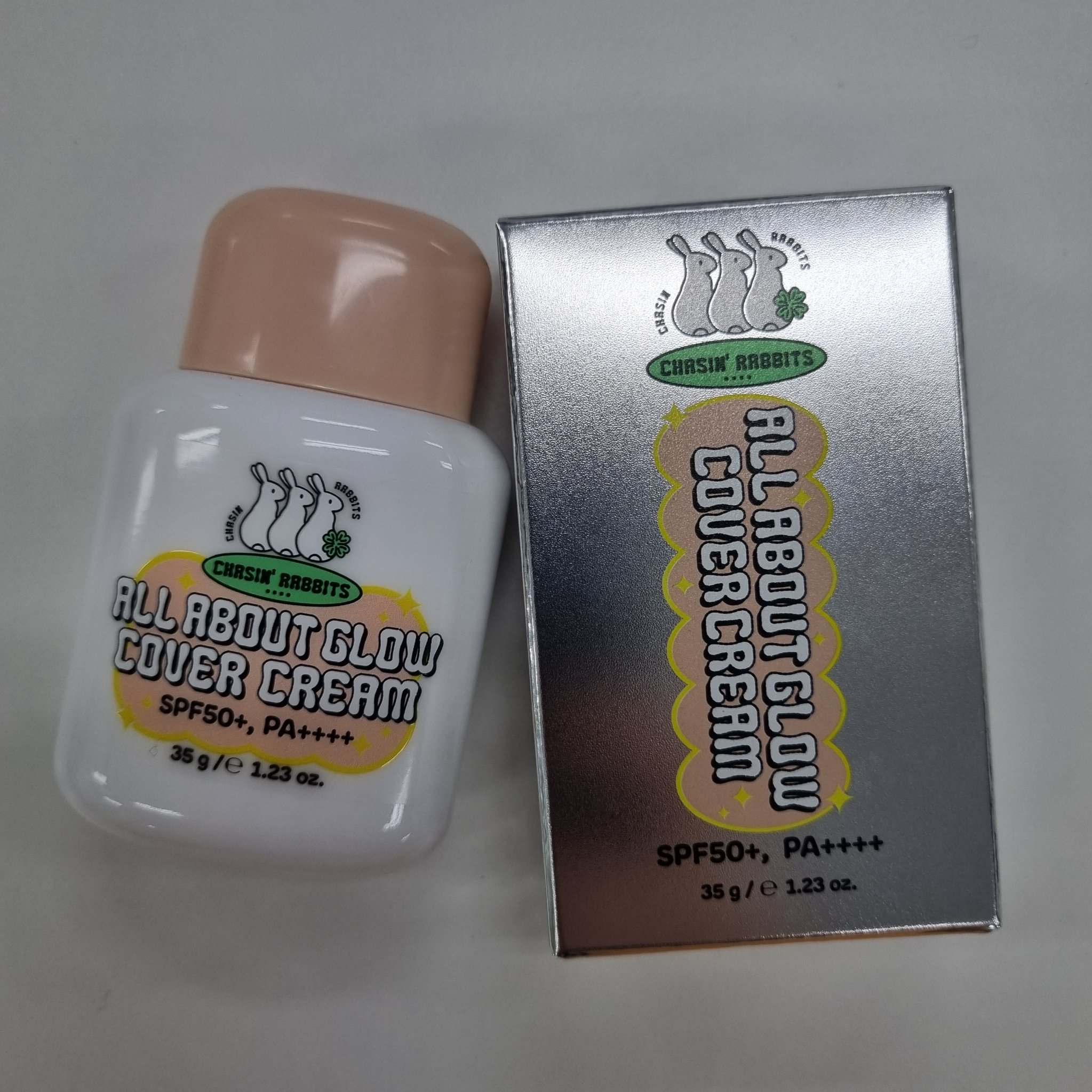 オールアバウトグロウカバークリーム/CHASIN'RABBITS/日焼け止めクリームを使ったクチコミ（1枚目）