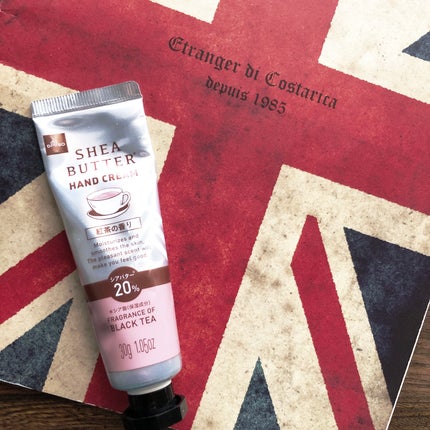 シアバター配合ハンドクリーム 紅茶/DAISO/ハンドクリームを使ったクチコミ(1枚目)