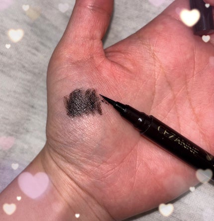 極細アイライナーEX/CEZANNE/リキッドアイライナーを使ったクチコミ(1枚目)