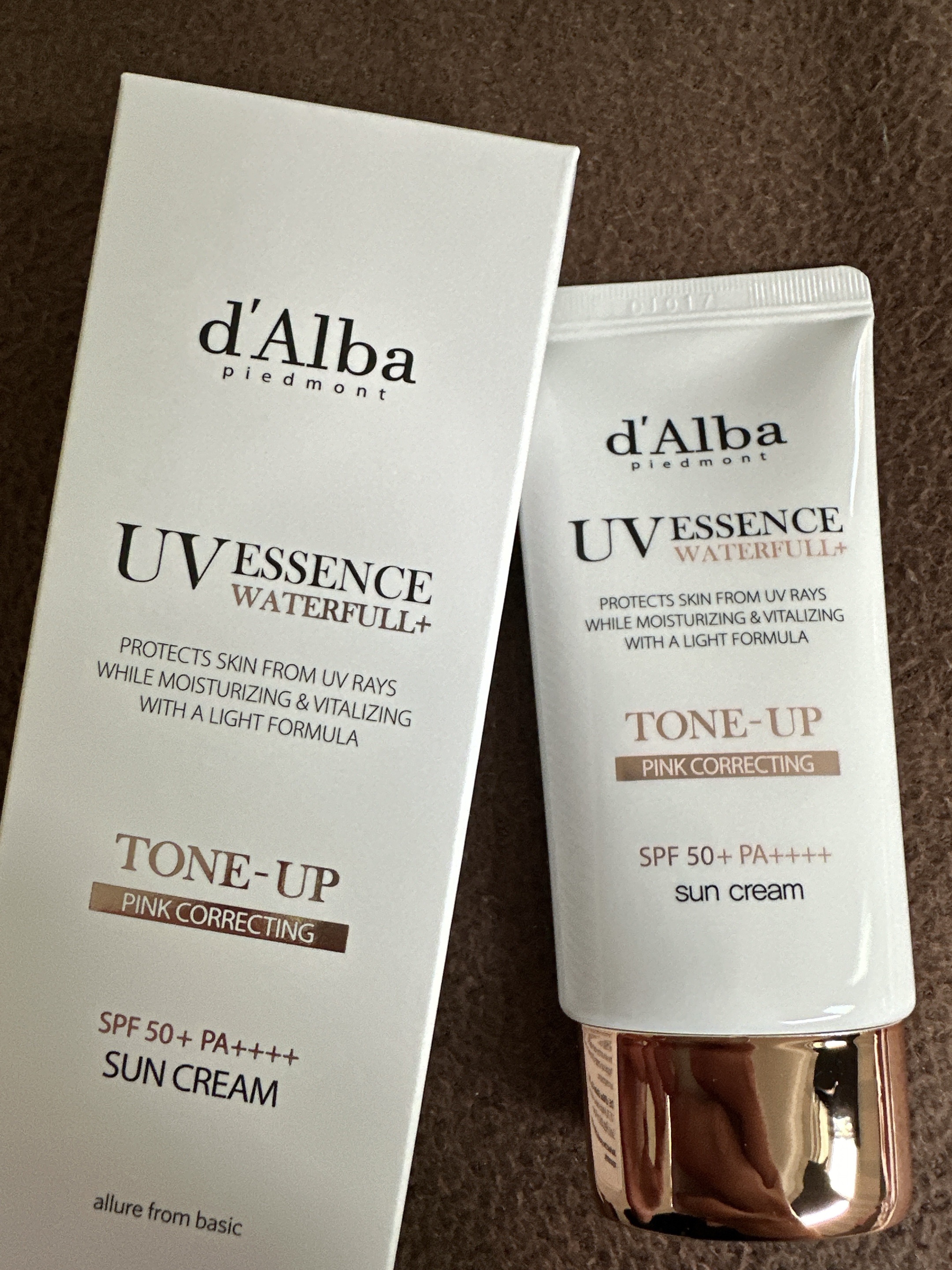 ウォータフルトーンアップサンクリーム/ダルバ/日焼け止めクリームを使ったクチコミ（1枚目）