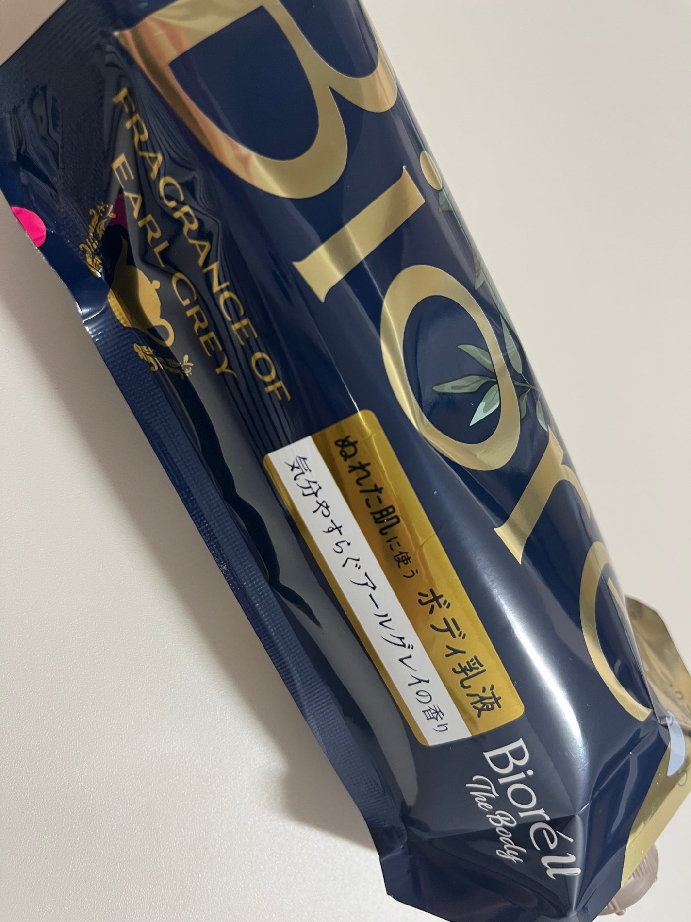 ビオレu ザ ボディ ぬれた肌に使うボディ乳液 気分やすらぐアールグレイの香り/ビオレu/ボディミルクを使ったクチコミ(1枚目)