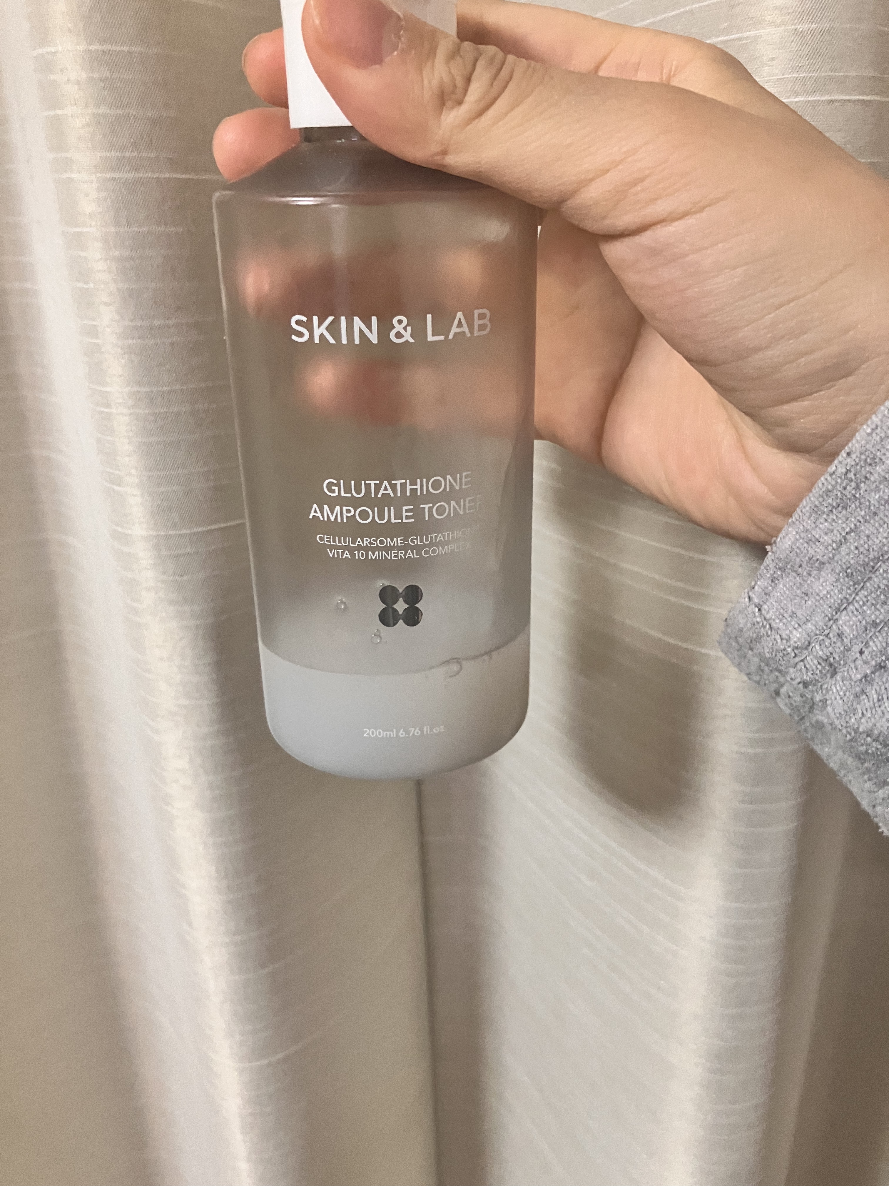 グルタチオンアンプルトナー/SKIN&LAB/化粧水を使ったクチコミ（1枚目）