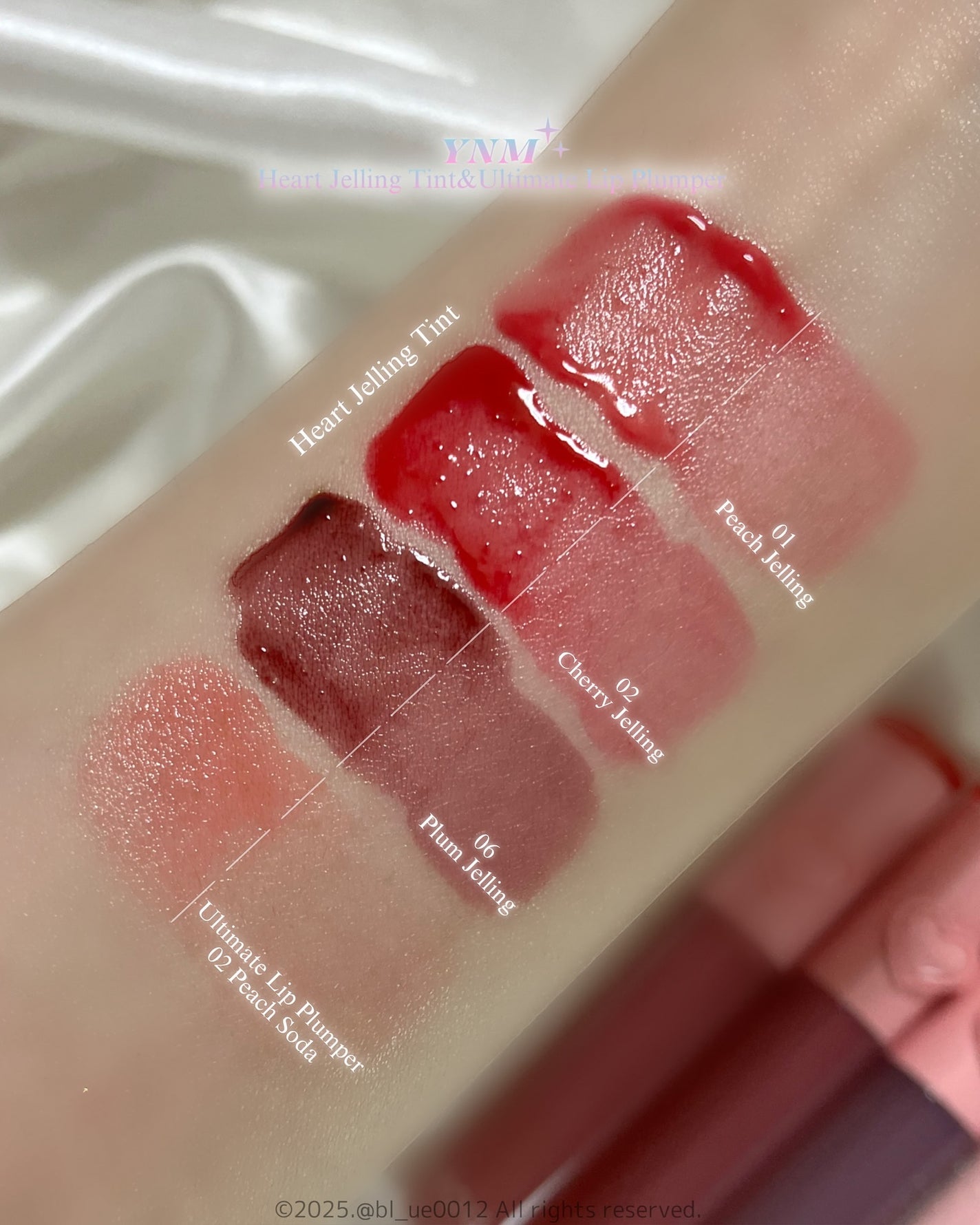 ハートゼリングティント/YNM/リップティントを使ったクチコミ(7枚目)