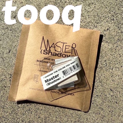 tooq ONE BY GENUINE MAGNETIC EYE SHADOW/Tooq/パウダーアイシャドウを使ったクチコミ(1枚目)