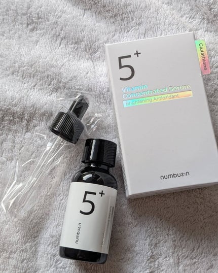 5番 白玉グルタチオンC美容液/numbuzin/美容液を使ったクチコミ(5枚目)