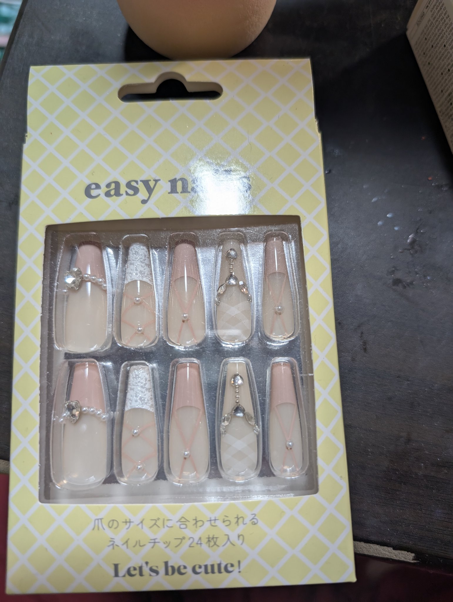 easy nails/パン・パシフィック/ネイルチップ・パーツを使ったクチコミ（1枚目）