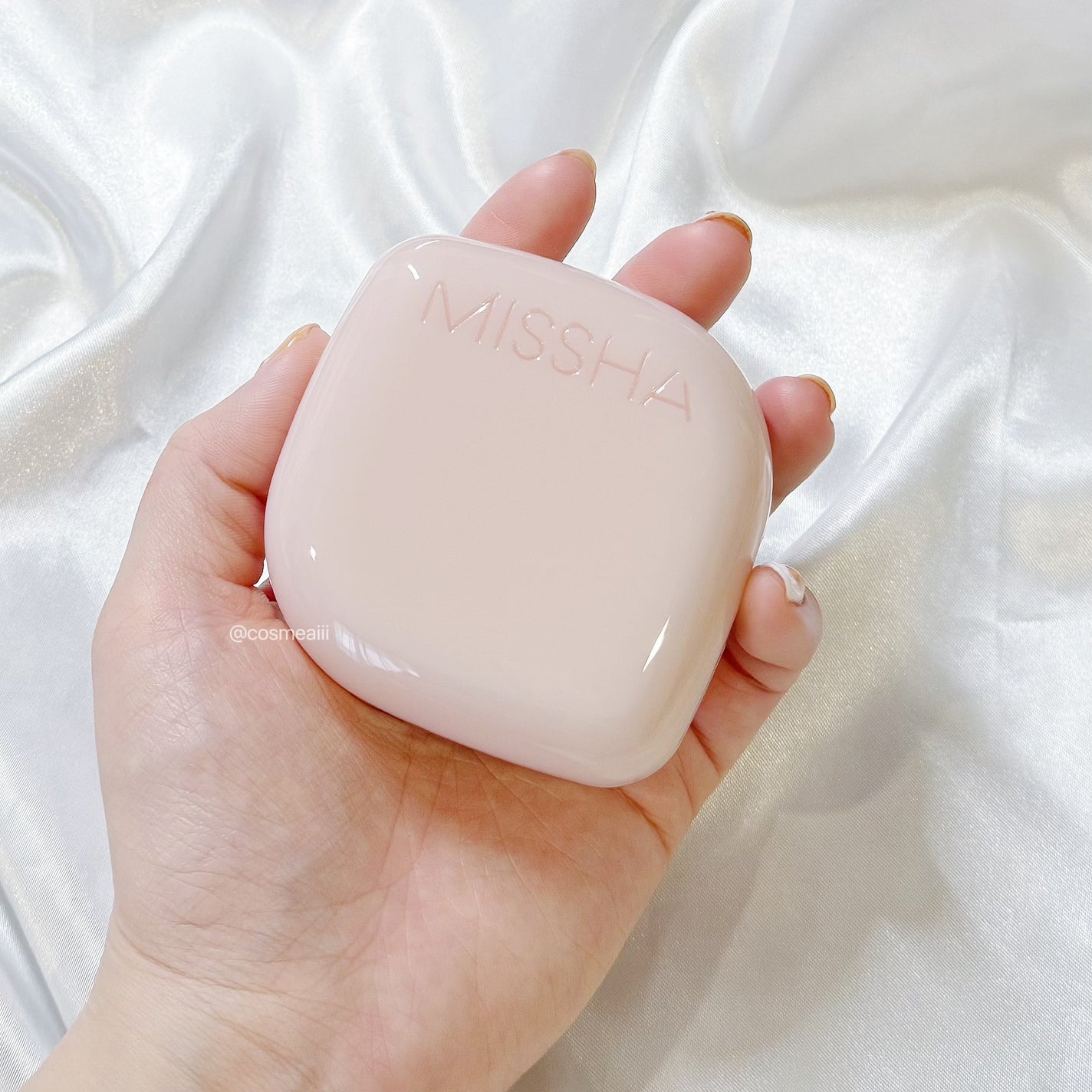 ミシャ グロウ クッション ファンデーション(ルミナスカバー)/MISSHA/クッションファンデーションを使ったクチコミ(3枚目)