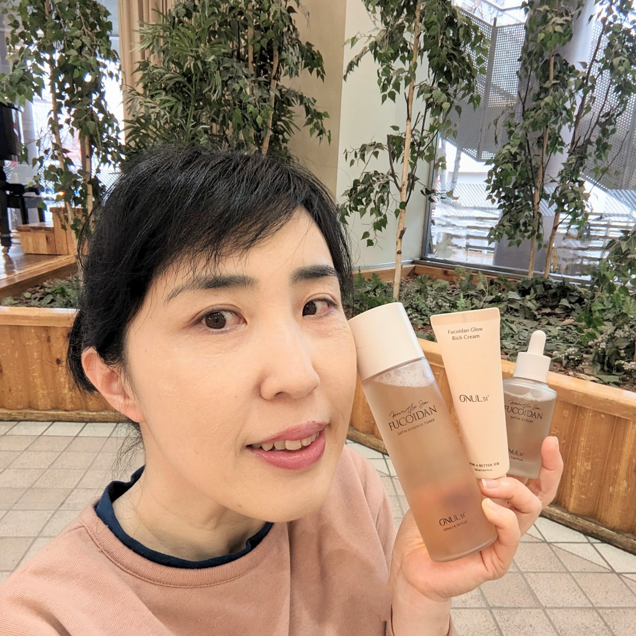 フコイダンサテンエッセンストナー/ONUL31/化粧水を使ったクチコミ（1枚目）