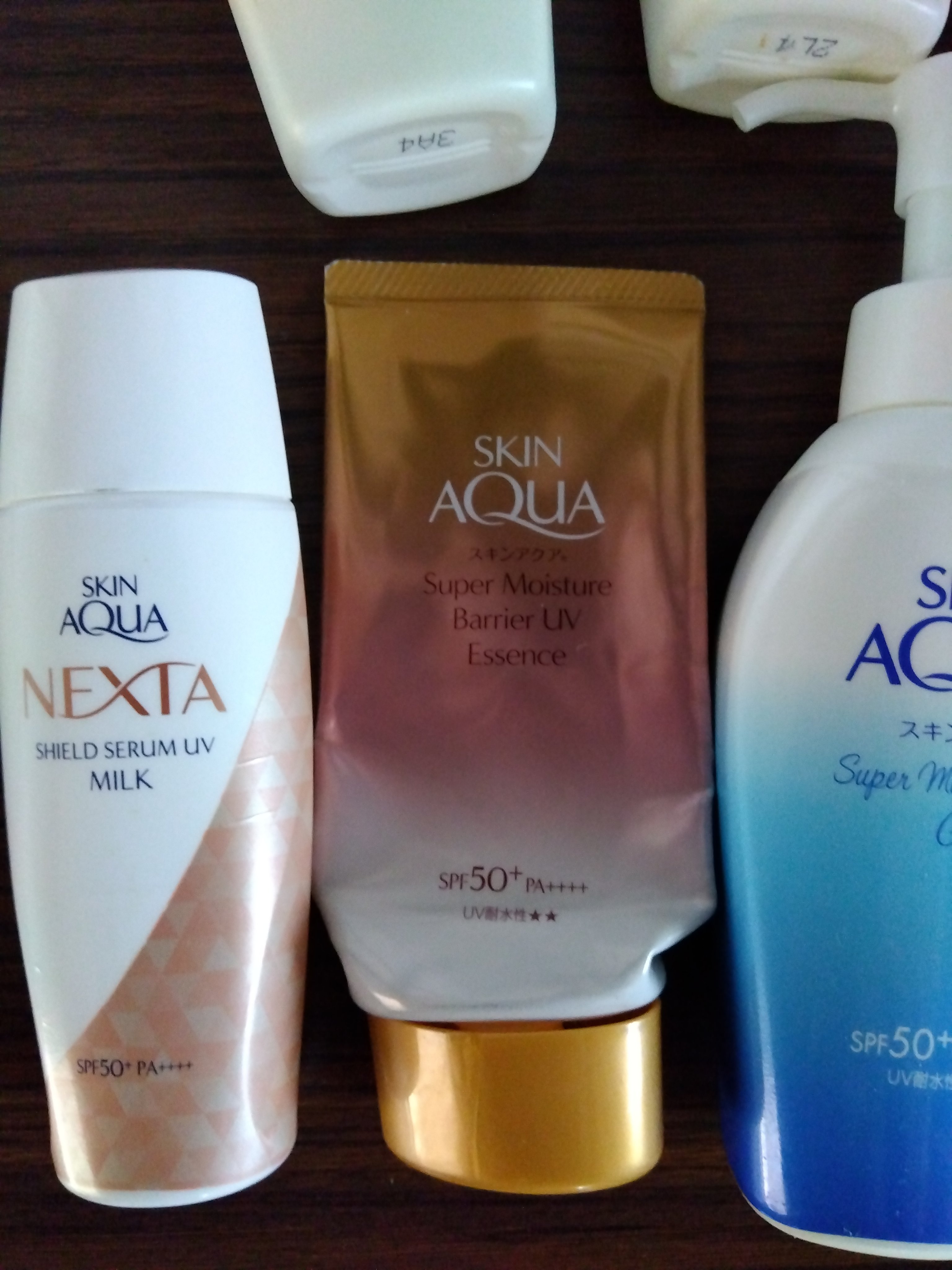ネクスタ® シールドセラムUVミルク/スキンアクア/日焼け止めミルクを使ったクチコミ（2枚目）