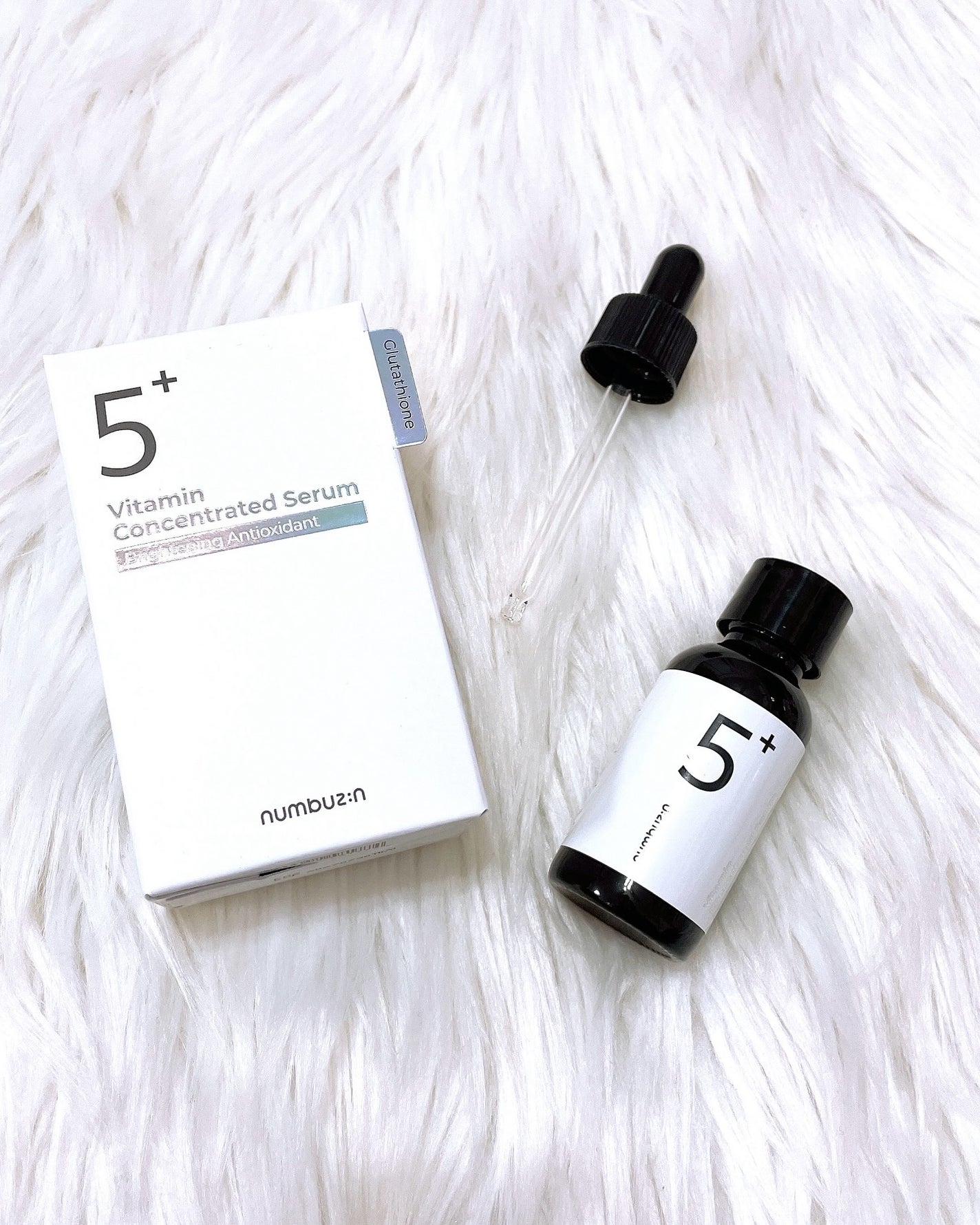 5番 白玉グルタチオンC美容液/numbuzin/美容液を使ったクチコミ(4枚目)
