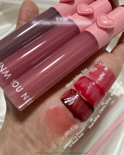 ハートゼリングティント/YNM/リップティントを使ったクチコミ(4枚目)
