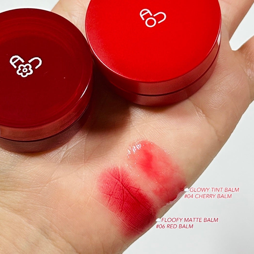 GLOWY TINT BALM/AOU/リップグロスを使ったクチコミ(4枚目)