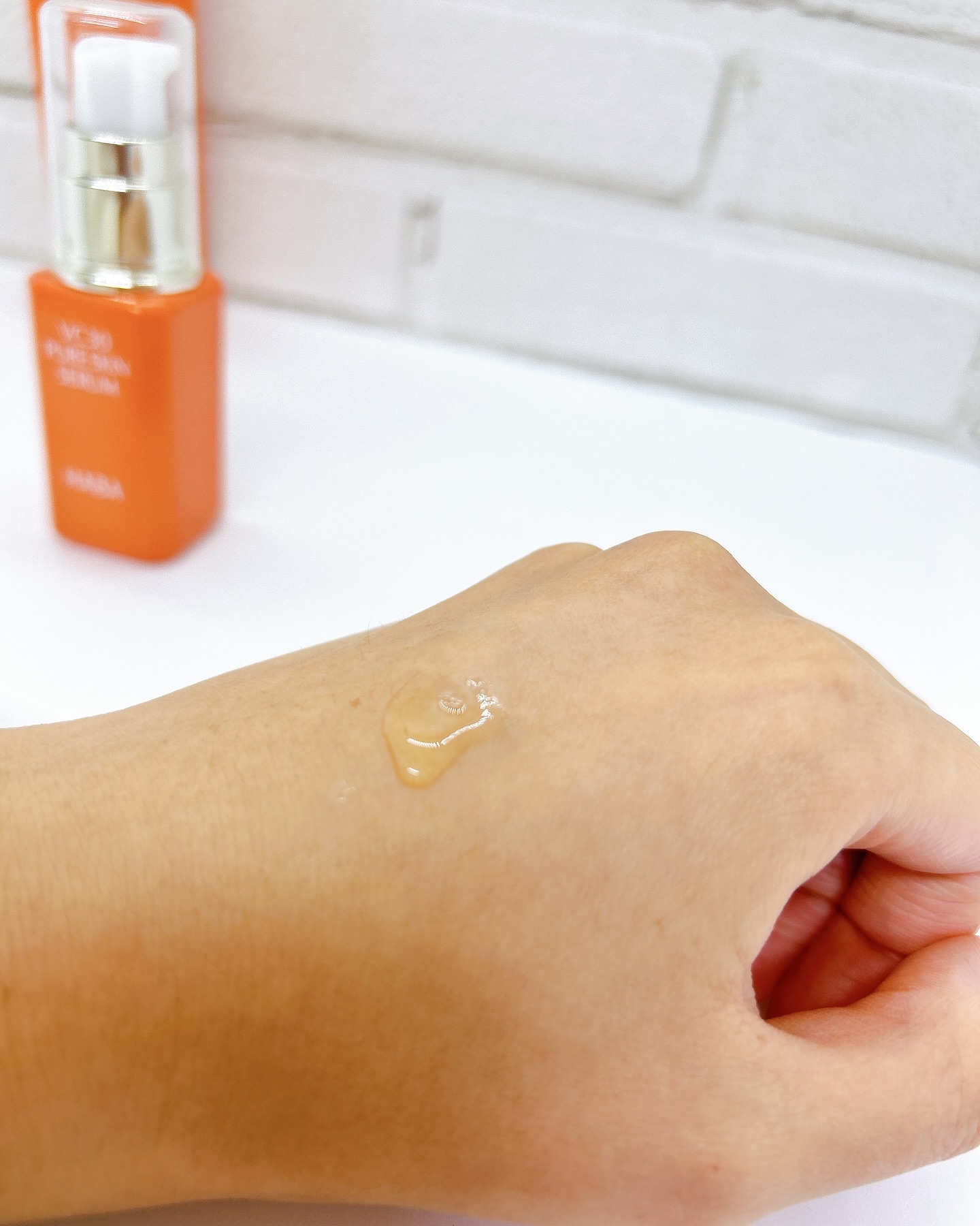 VC30 ピュアスキンセラム/HABA/美容液を使ったクチコミ（2枚目）