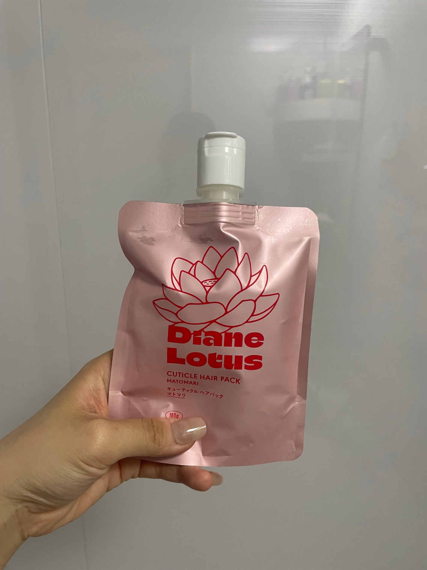 ロータス キューティクルヘアパック まとまり ティー&シトラスの香り/ダイアン/ヘアマスク・ヘアパックを使ったクチコミ(1枚目)