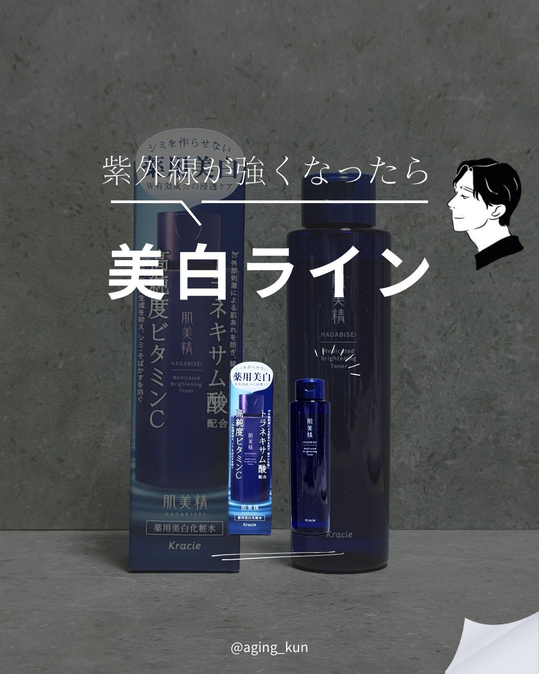 肌美精 薬用美白化粧水 [医薬部外品]/肌美精/化粧水を使ったクチコミ（1枚目）