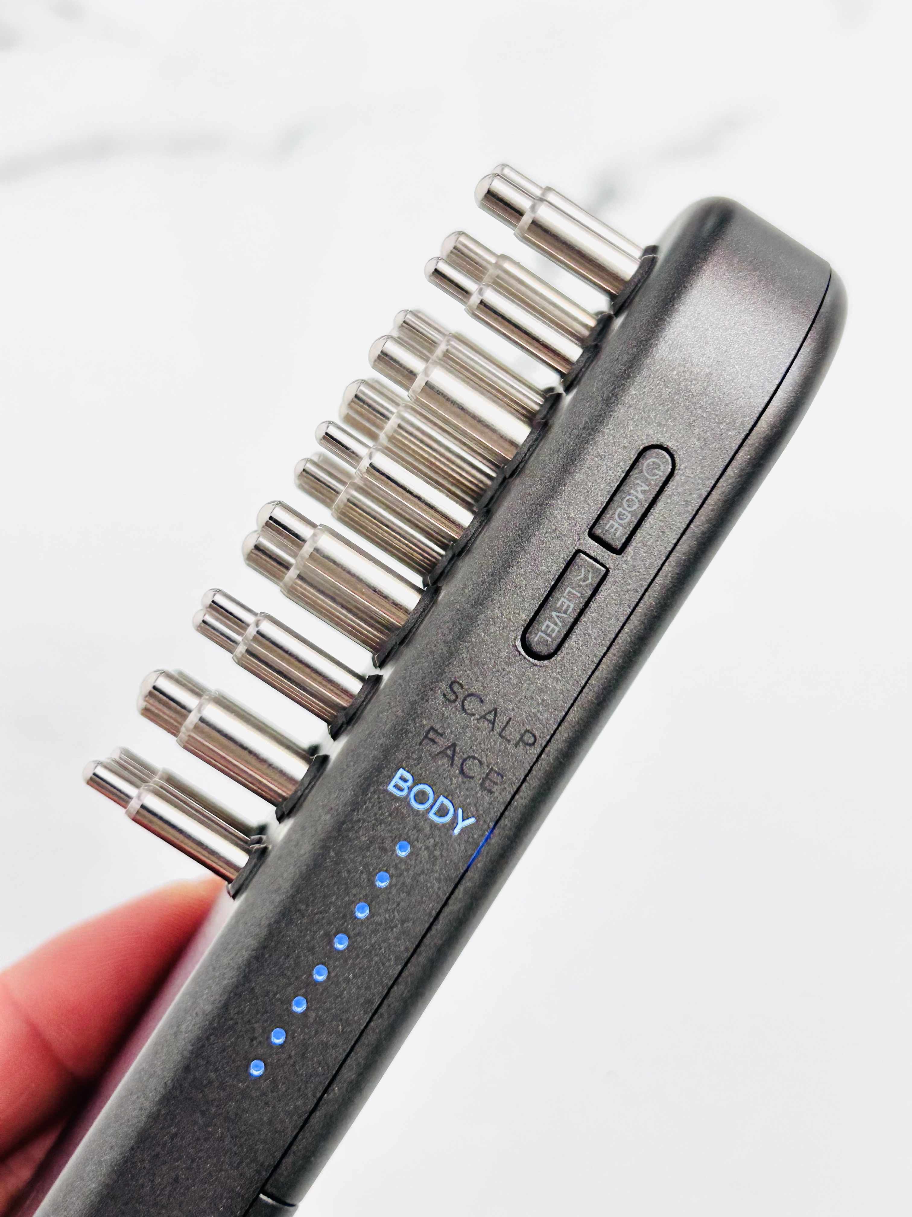 サロニア　EMSリフトブラシ 3Dケア/SALONIA/ボディケア美容家電を使ったクチコミ（3枚目）