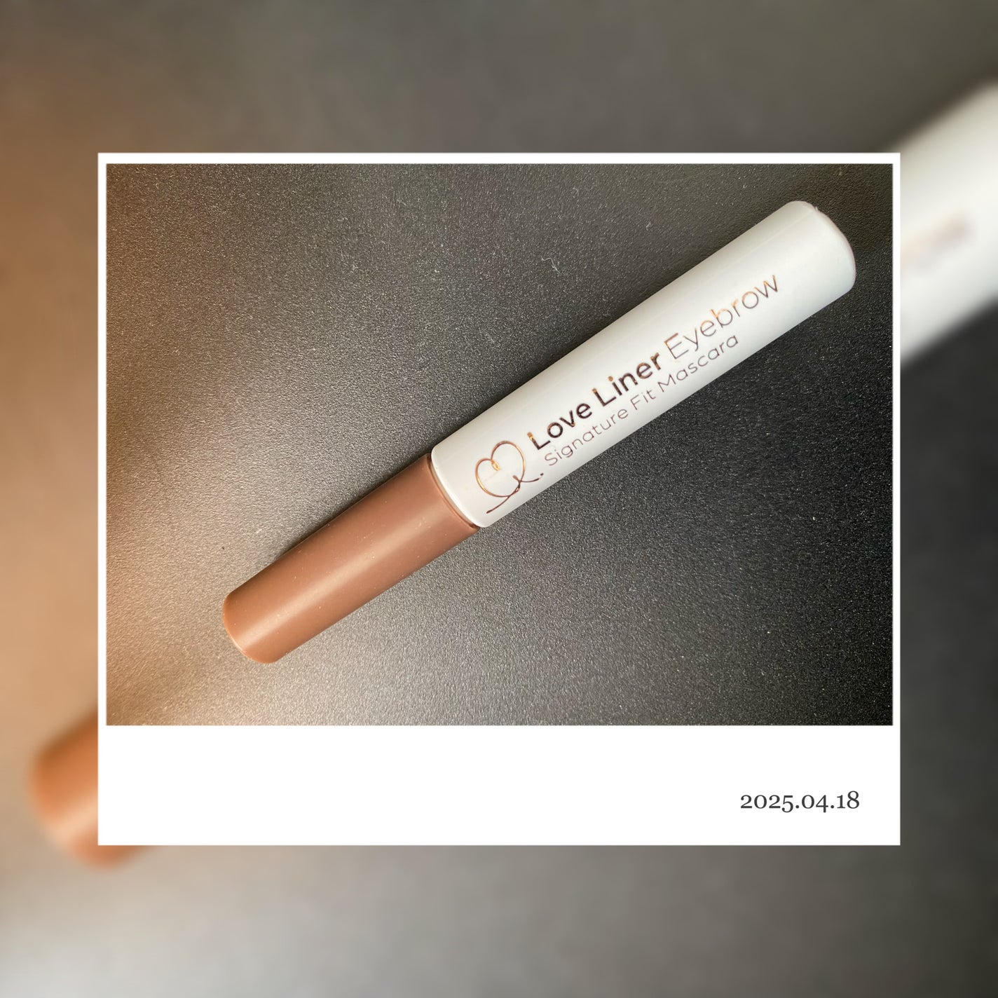 ラブ・ライナー シグネチャーフィットマスカラ<アイブロウ>/ラブ・ライナー/眉マスカラを使ったクチコミ(1枚目)