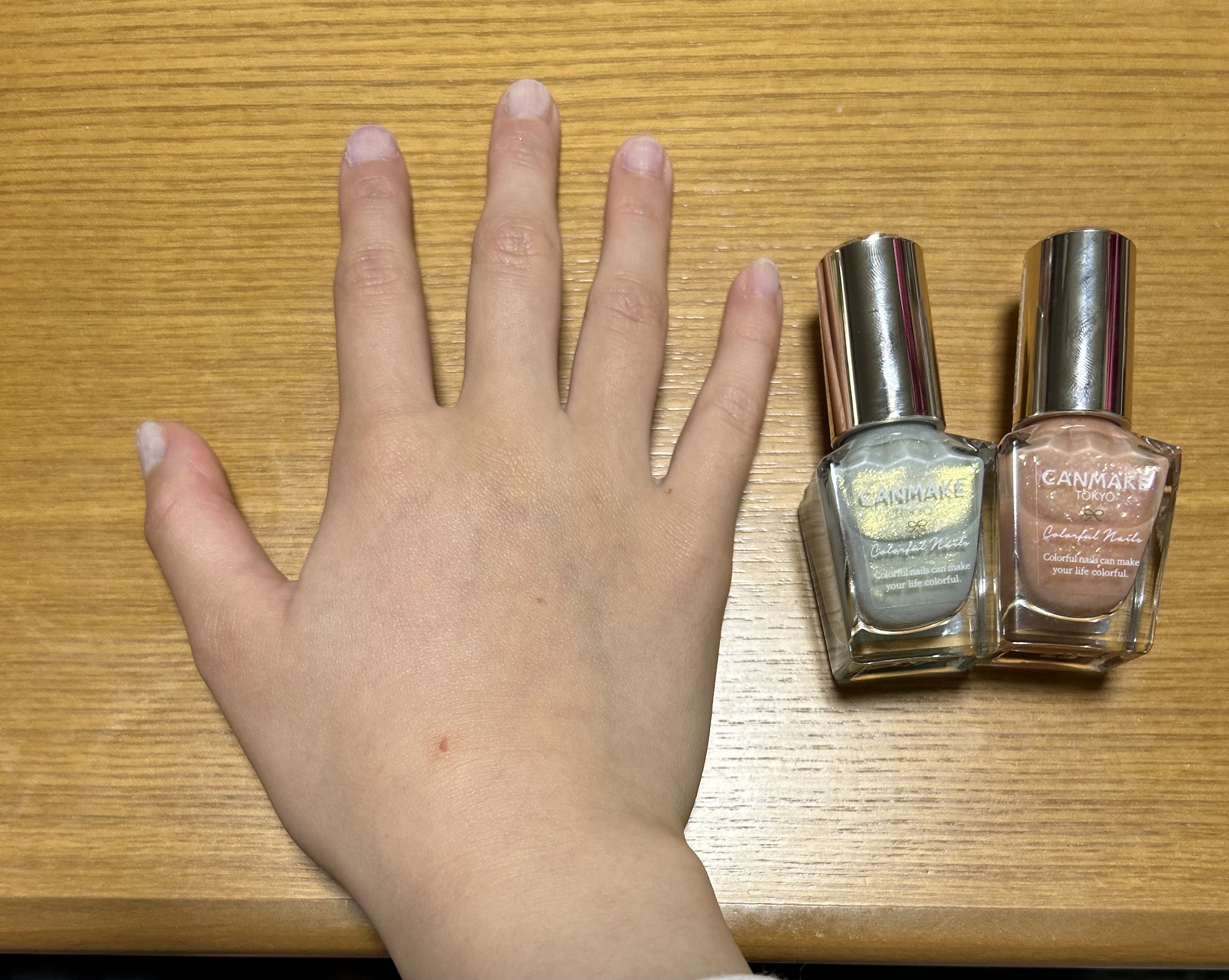 カラフルネイルズ/キャンメイク/マニキュアを使ったクチコミ（3枚目）