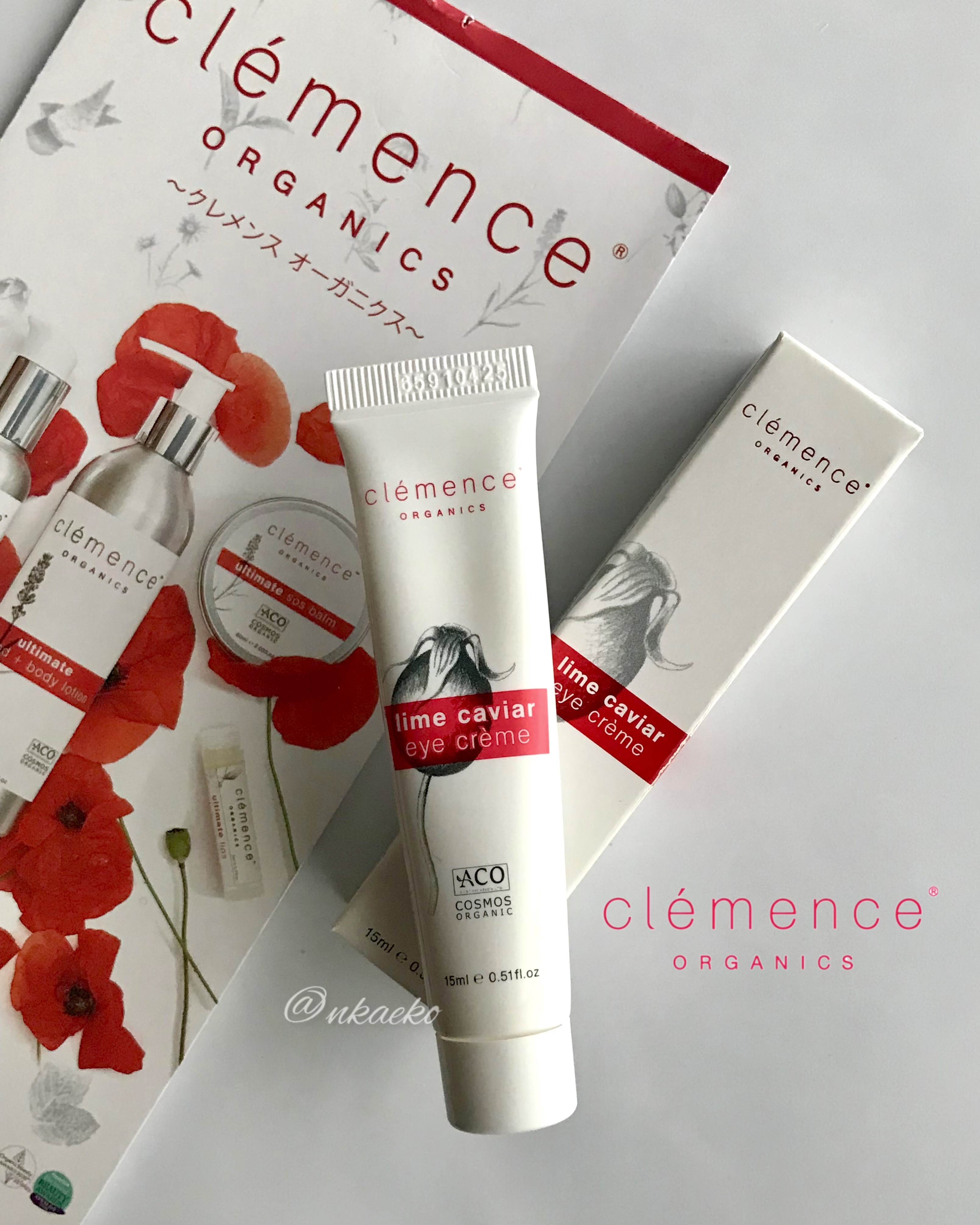 UT アイクリーム/クレメンス オーガニクス/アイケア・アイクリームを使ったクチコミ（1枚目）