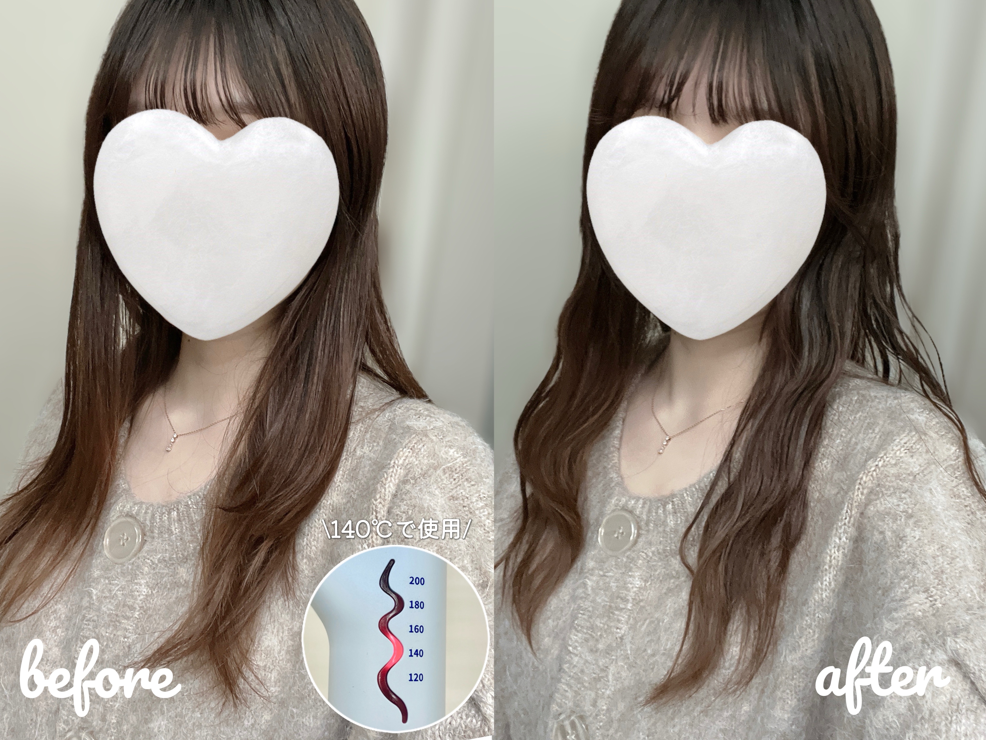 トリプルフローウェーブアイロン 32mm/40mm クリーミーブルー 40mm/VODANA (ボダナ)/カールアイロンを使ったクチコミ（2枚目）