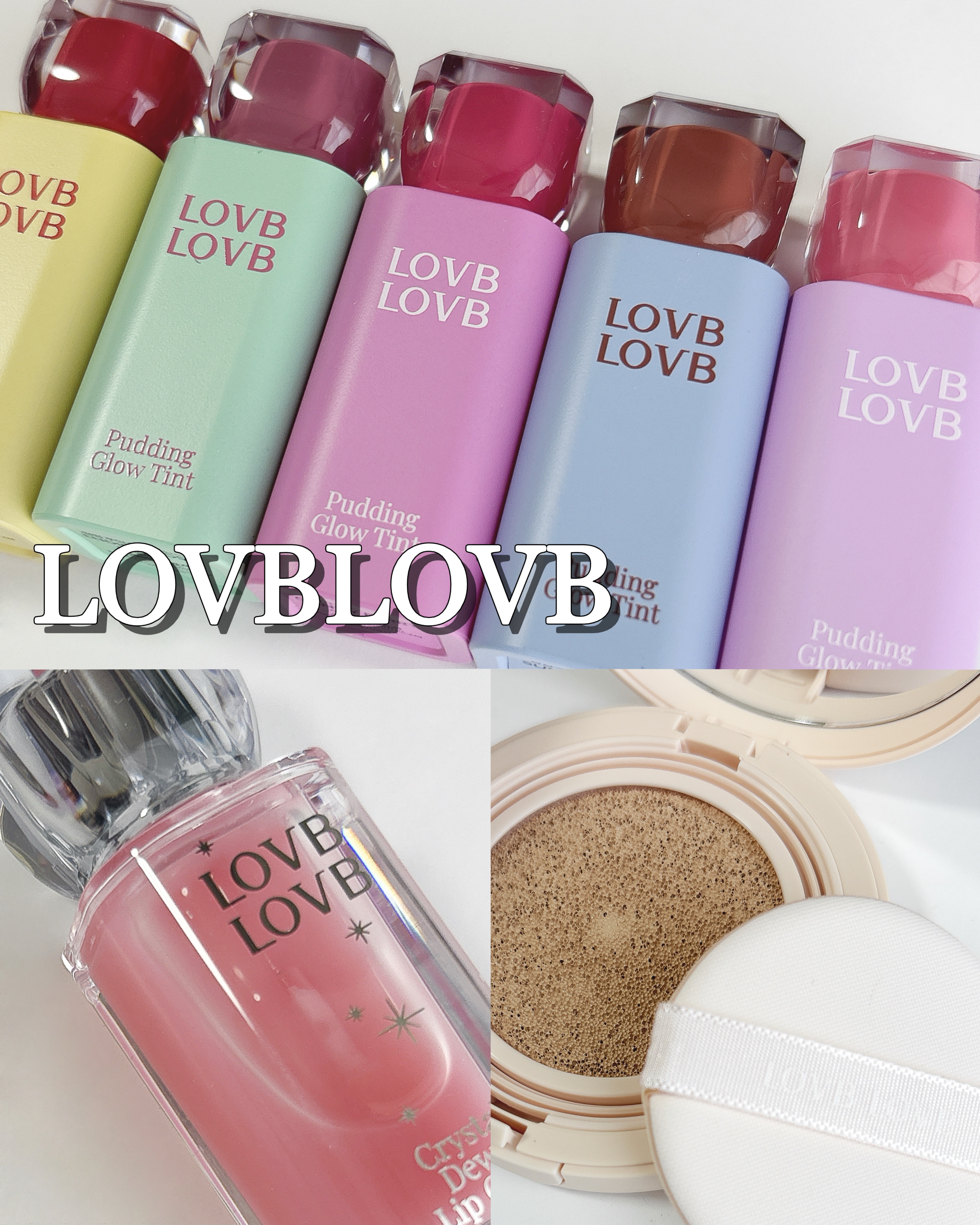 Pudding Glow Tint/LOVBLOVB/口紅を使ったクチコミ（1枚目）