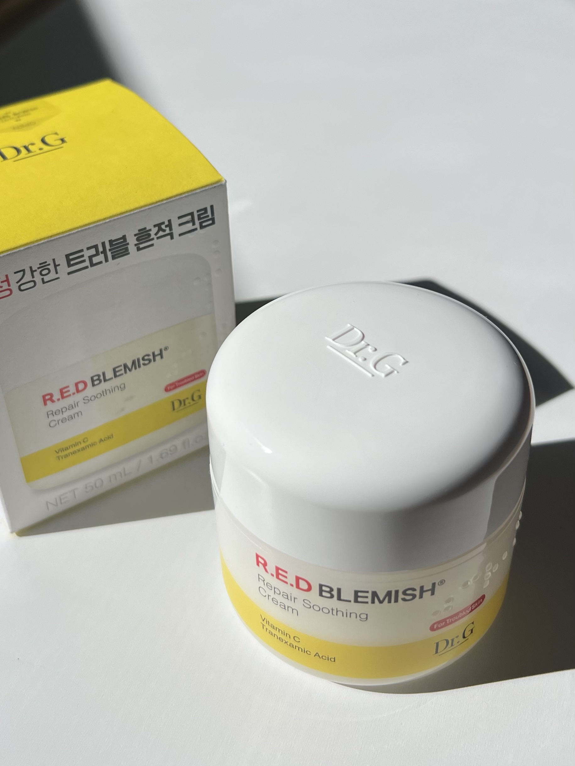 レッドブレミッシュ リペアスージングクリーム/Dr.G/フェイスクリームを使ったクチコミ（2枚目）