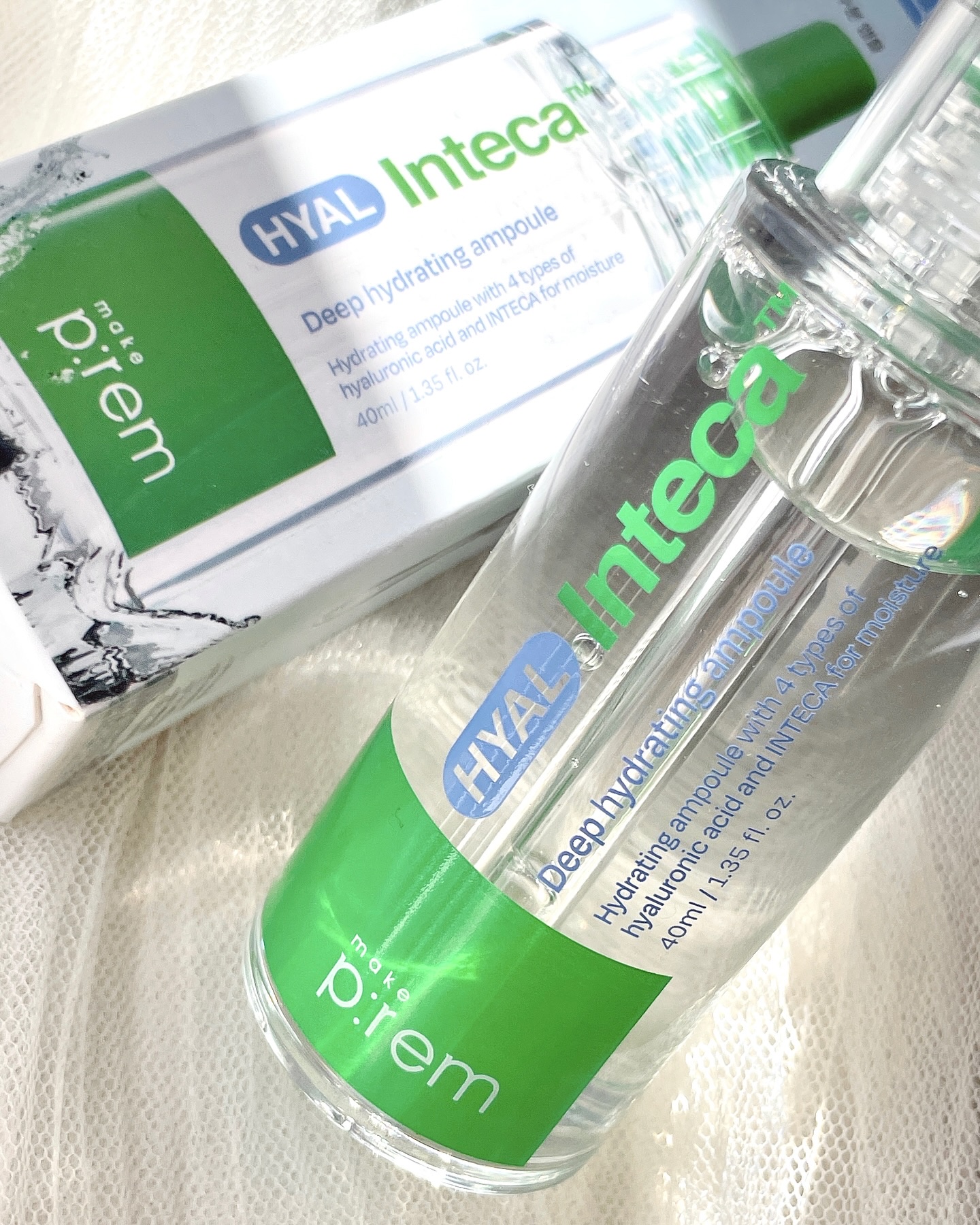 ヒアル インテカディープハイドレーションアンプル/make prem/美容液を使ったクチコミ（2枚目）