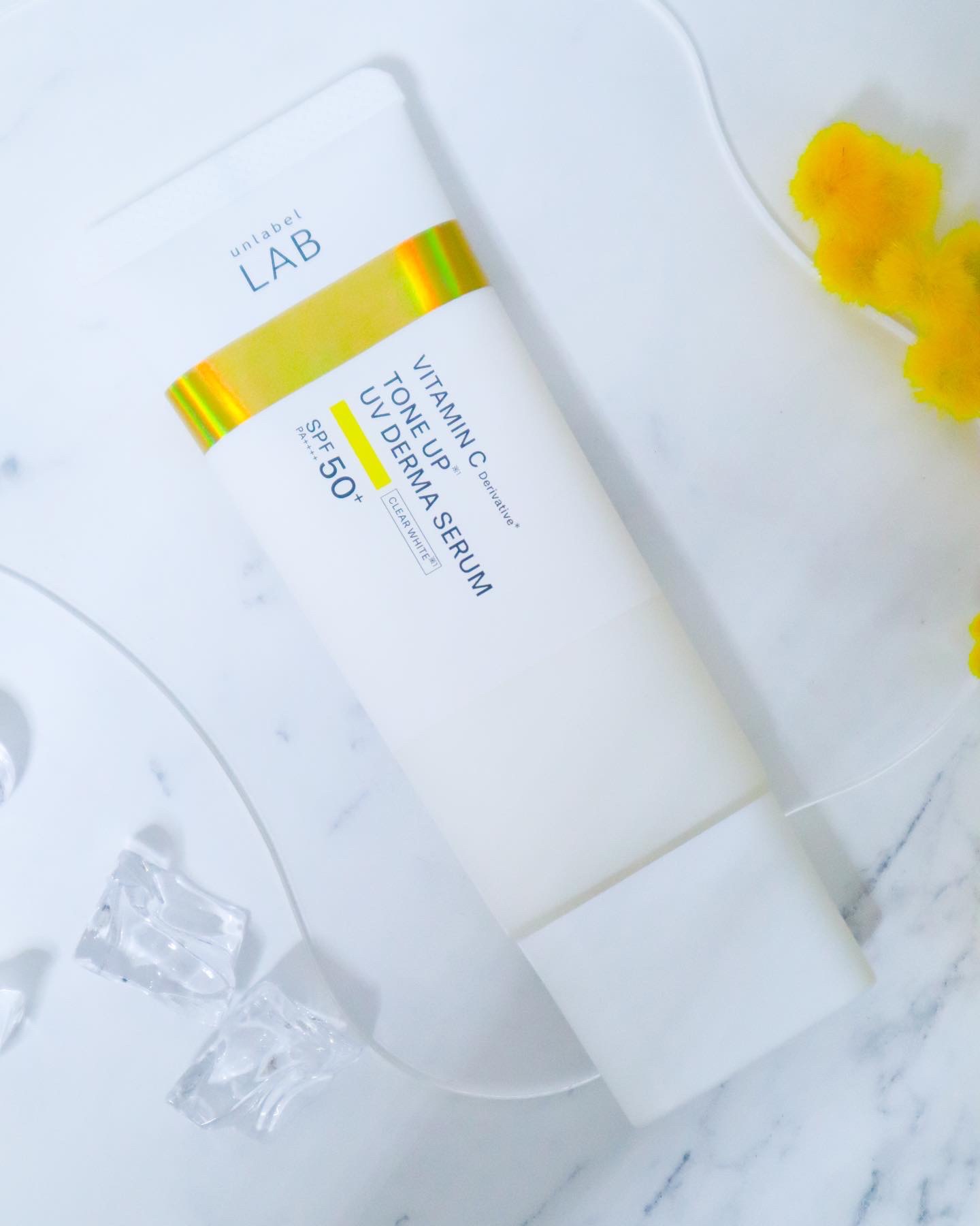 アンレーベル ラボ V トーンアップ UVセラム/unlabel/日焼け止めクリームを使ったクチコミ（2枚目）
