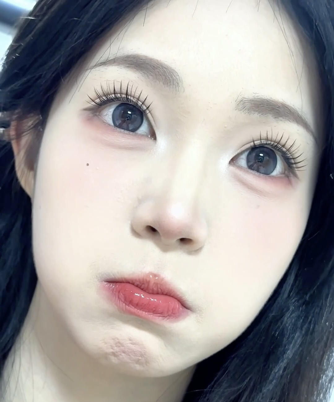 つけまつげ のり不要/MLEN DIARY/つけまつげを使ったクチコミ（2枚目）