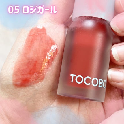 ジューシーベリープランピングリップオイル/TOCOBO/リップグロスを使ったクチコミ(3枚目)