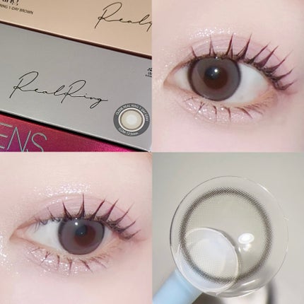 Real Ring 1day/OLENS/ワンデー(1DAY)カラコンを使ったクチコミ(4枚目)
