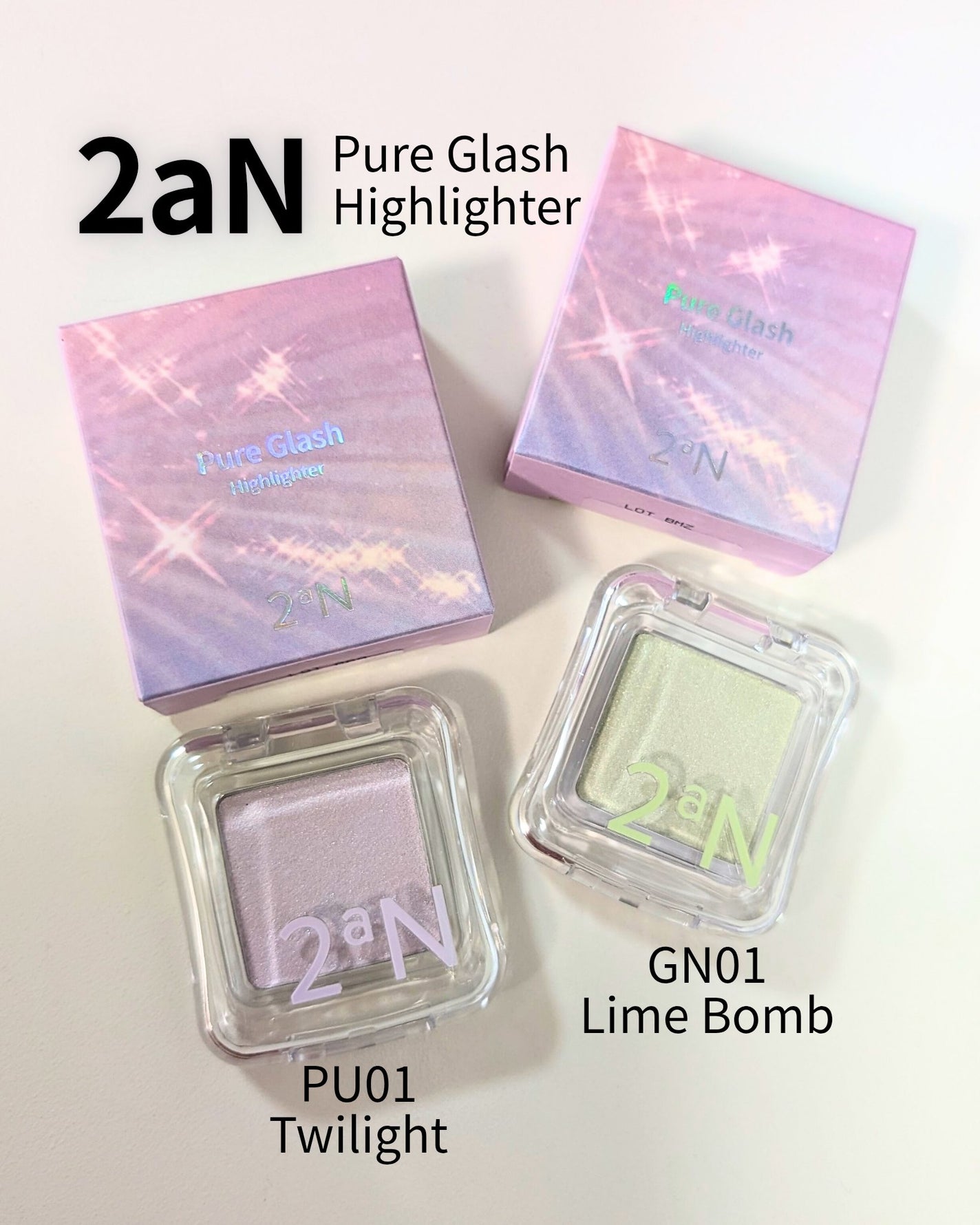 ピュアグラッシュ ハイライター/2aN/パウダーハイライトを使ったクチコミ(1枚目)