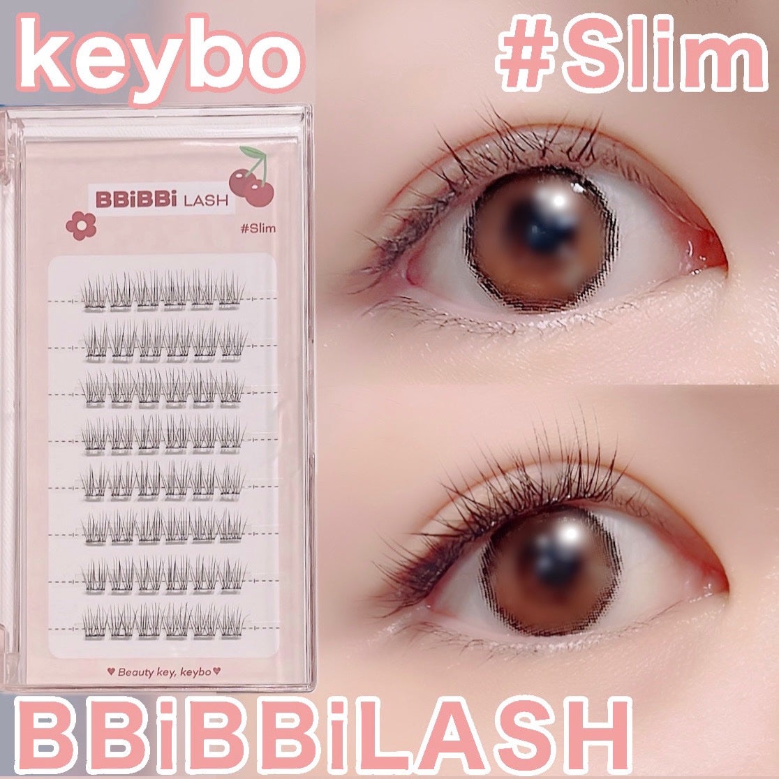 keybo BBiBBi LASH/keybo/つけまつげを使ったクチコミ(1枚目)