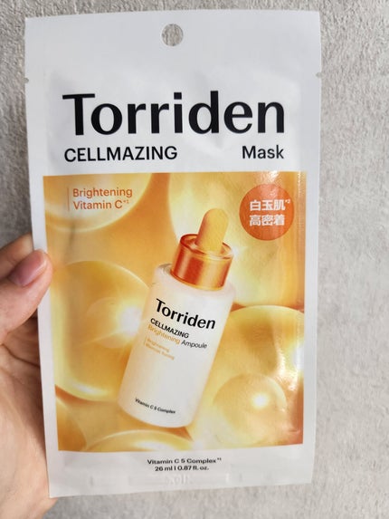セルメイジング ビタC ブライトニングマスク/Torriden/シートマスク・パックを使ったクチコミ(1枚目)