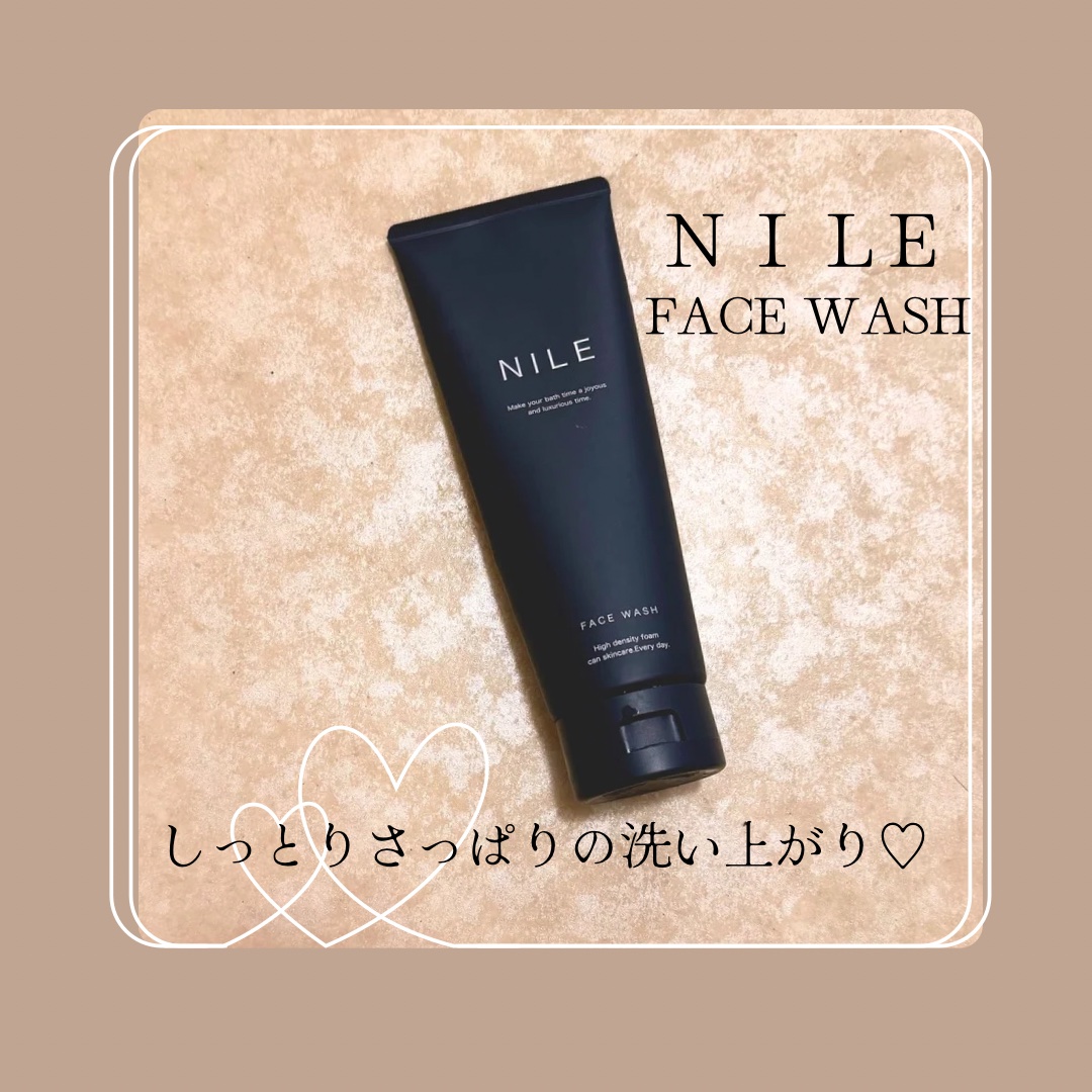 濃密泡 泥洗顔クリーム/NILE/洗顔フォームを使ったクチコミ（1枚目）