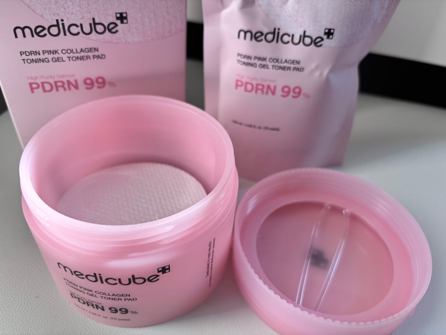 PDRNコラーゲントーニングゲルトナーパット/MEDICUBE/トナーパッドを使ったクチコミ(1枚目)