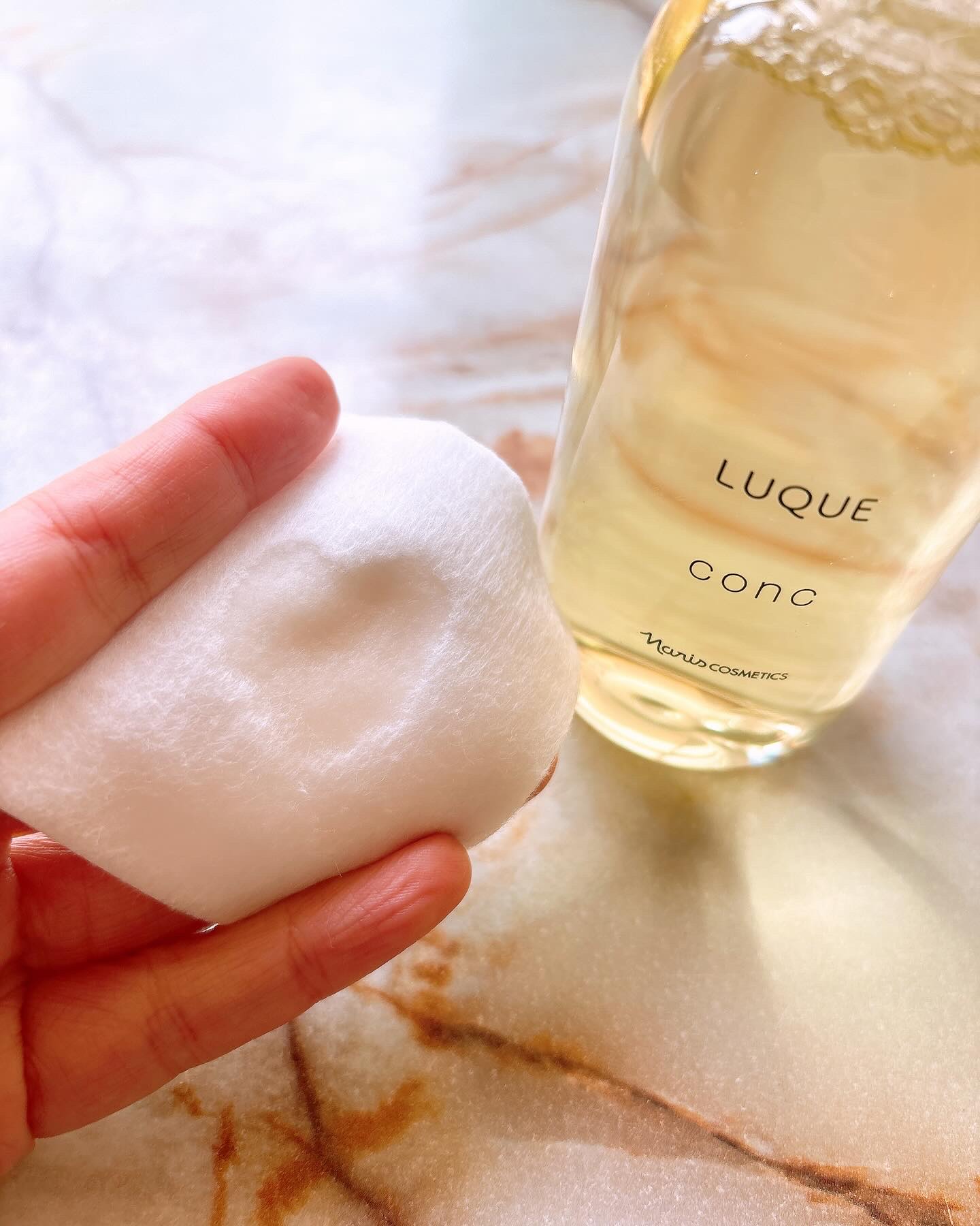 ルクエ コンク/ナリス化粧品/拭き取り化粧水を使ったクチコミ（3枚目）