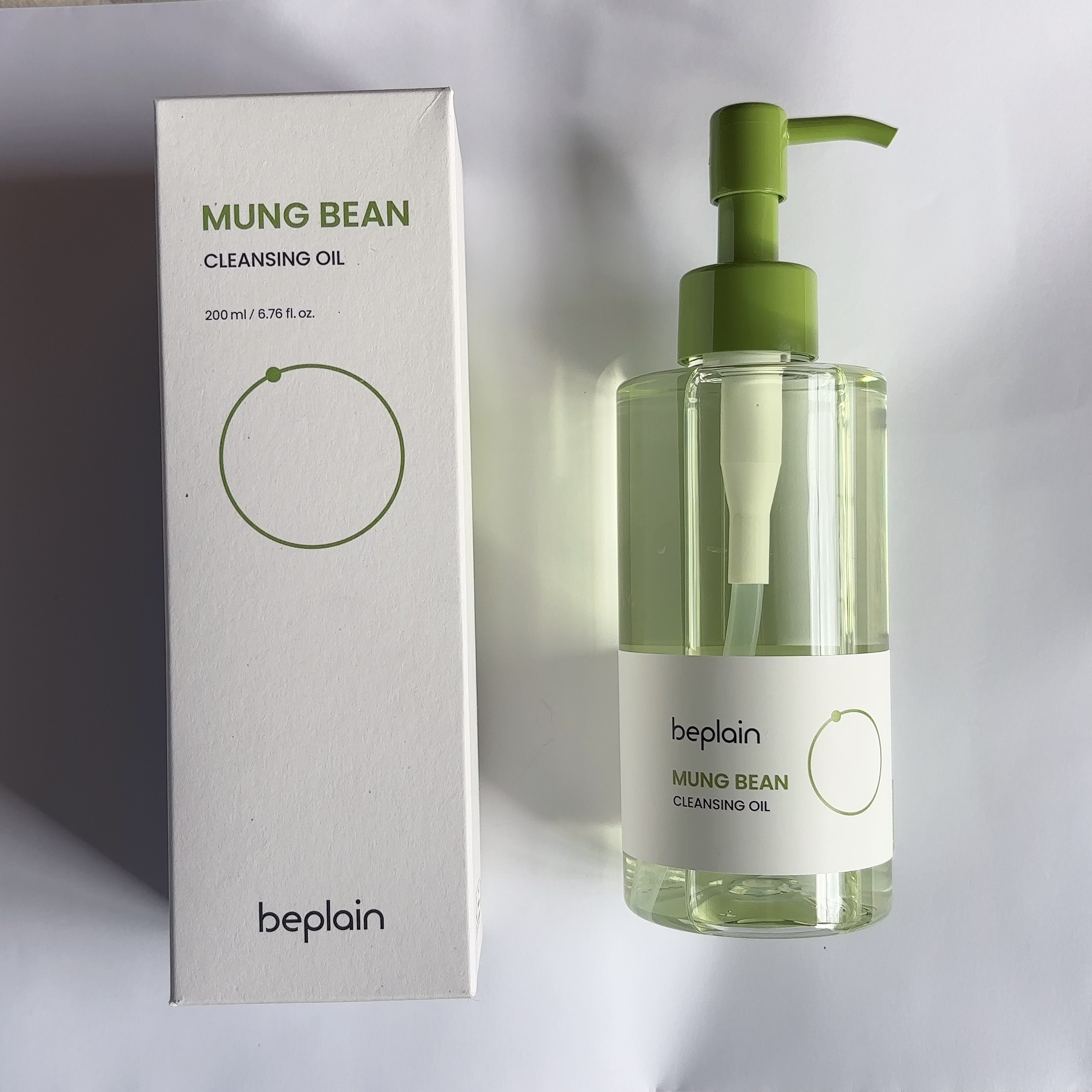 緑豆クレンジングオイル/beplain/オイルクレンジングを使ったクチコミ（1枚目）