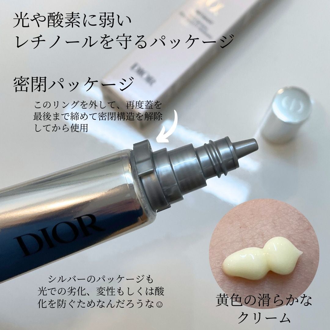 カプチュール トータル レチショット/Dior/美容液を使ったクチコミ(3枚目)