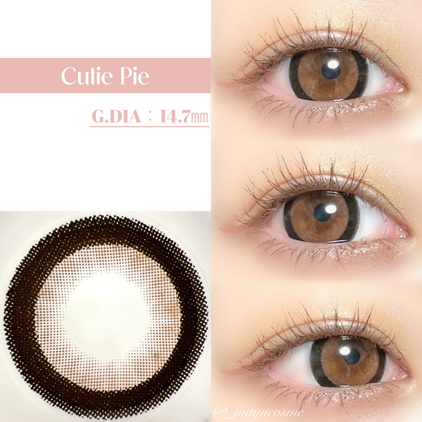 マユコスメ on LIPS 「デカ目ならこれ!盛りたいあなたにおすすめカラコン♡ーーーーーー..」(3枚目)